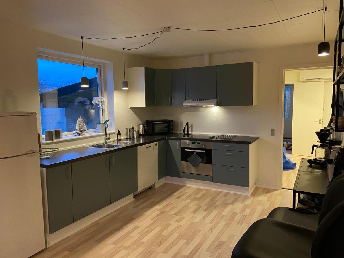 낙스코우 Fiskerhuset Lango 빌라 외부 사진